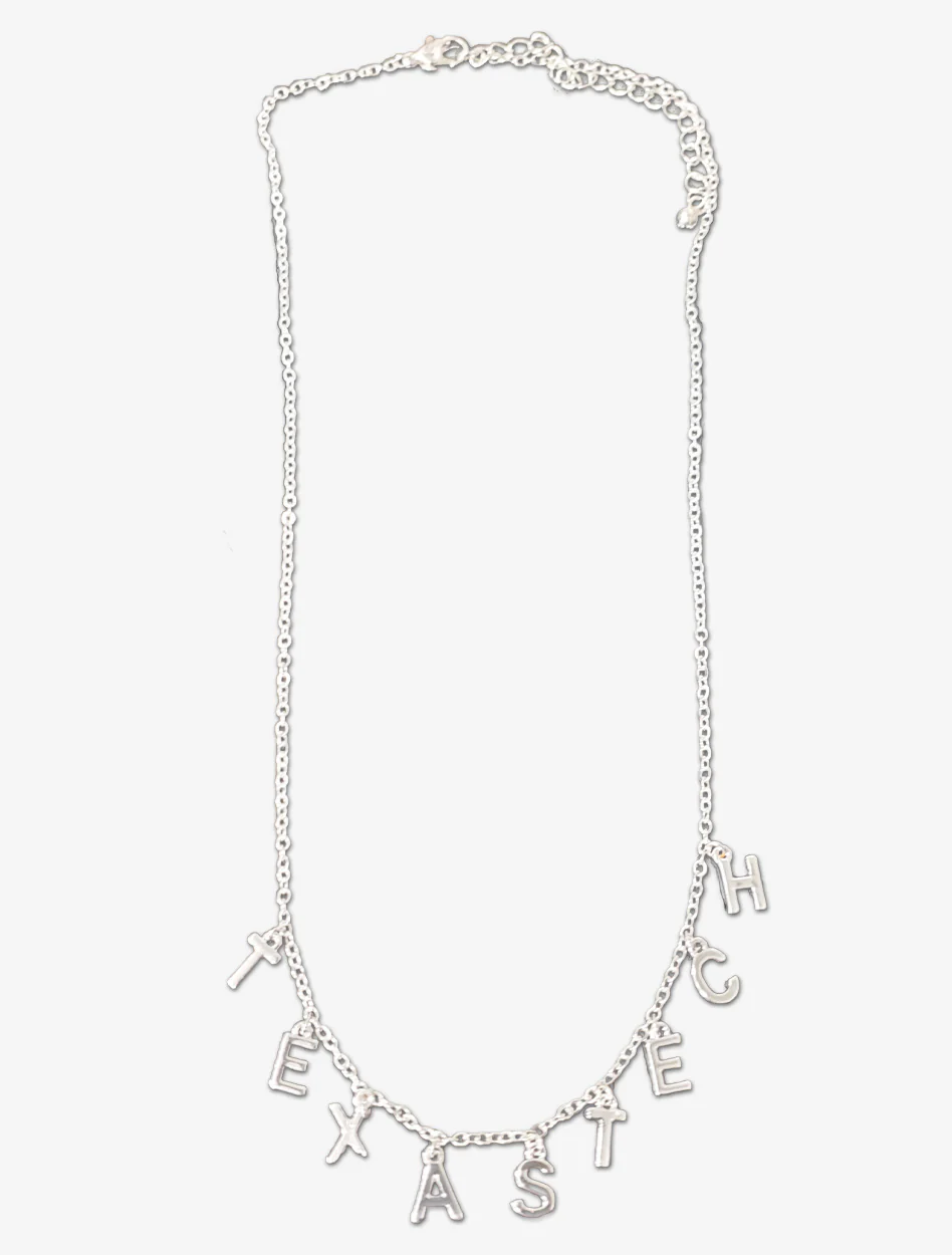 Texas Tech "Babs" Letter Necklace