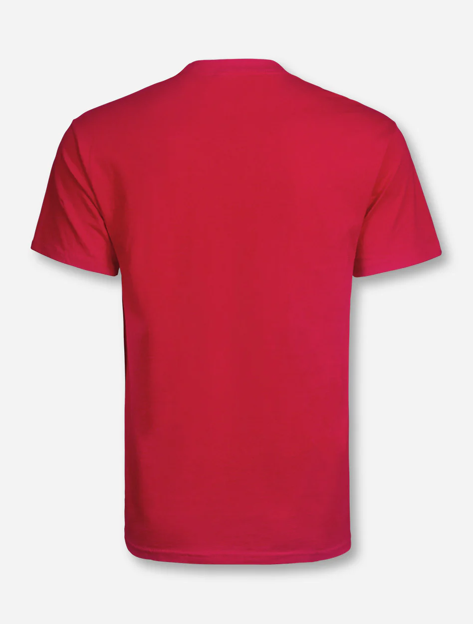 Texas Tech Red Raiders Baseball Stacked T-Shirt - Image 6