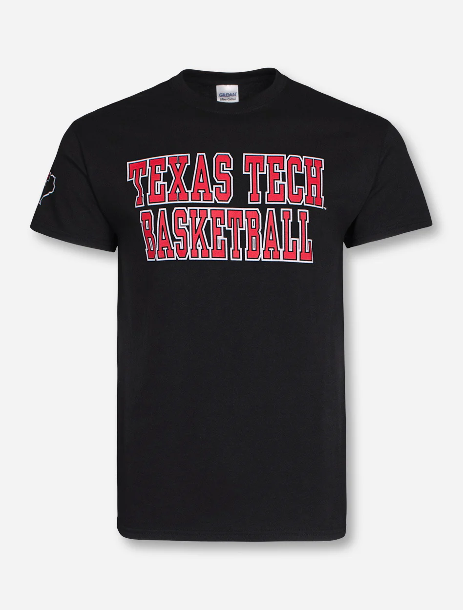 Texas Tech Basketball Stack Lone Star Pride Edition T-Shirt - Image 3