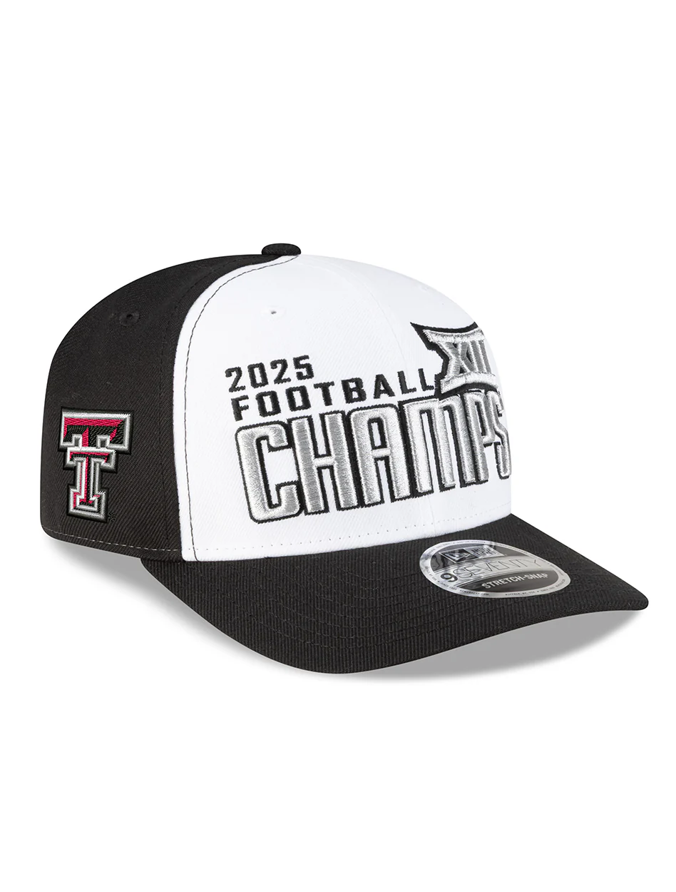 Texas Tech Big 12 CHAMPS - HAT- White