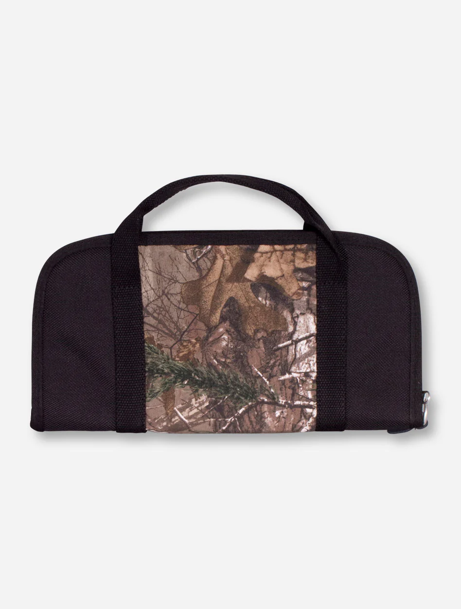 Texas Tech Black and RealTree Camo "Garrett" Pistol Case - Image 2