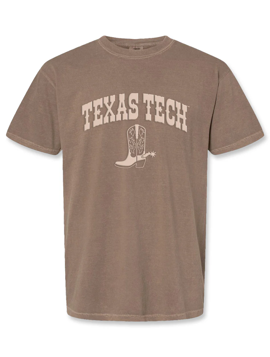 Texas Tech "Boot Scoot" Puff Print T-Shirt - Image 3