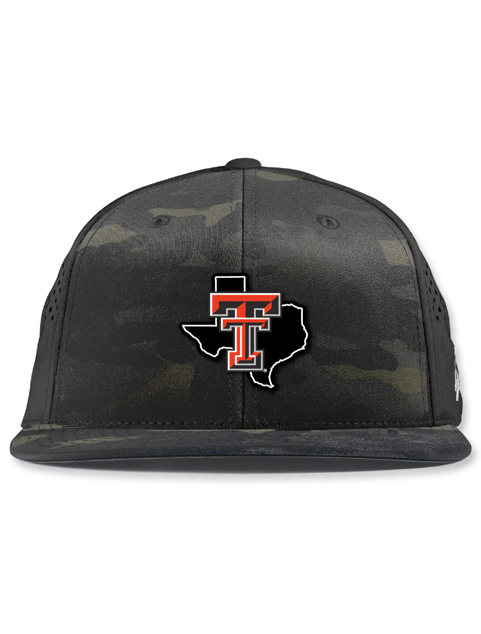Texas Tech Branded Bills "UV Pride" Camo Snapback Cap