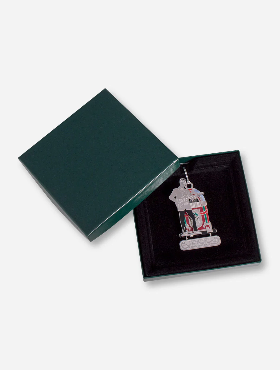 Texas Tech Buddy Holly Statue Collector's Ornament - Image 2