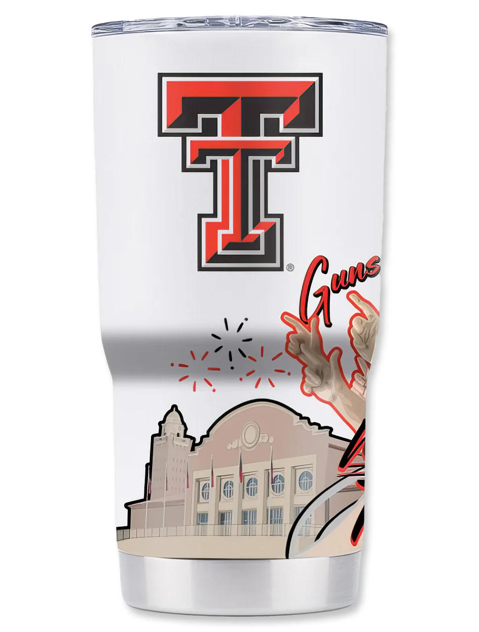 Texas Tech "Campus Icons" 20oz Tumbler