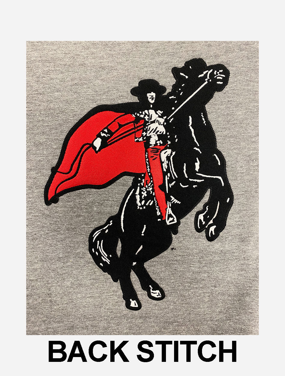 Texas Tech Champion 2021 "Super Fan" Striped Pull Over Hood - Image 2