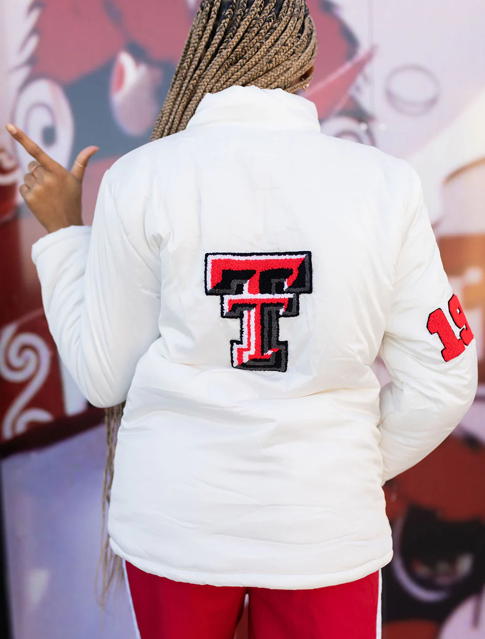 Texas Tech Chenille Double T "Naknek" Puffer Jacket - Image 2