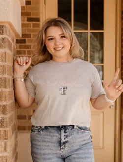Texas Tech Chicka-d "Cliff Notes" Short N Sweet Tee - Image 2