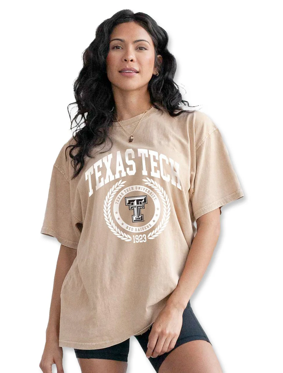 Texas Tech Chicka-d "Scholar" Band Tee