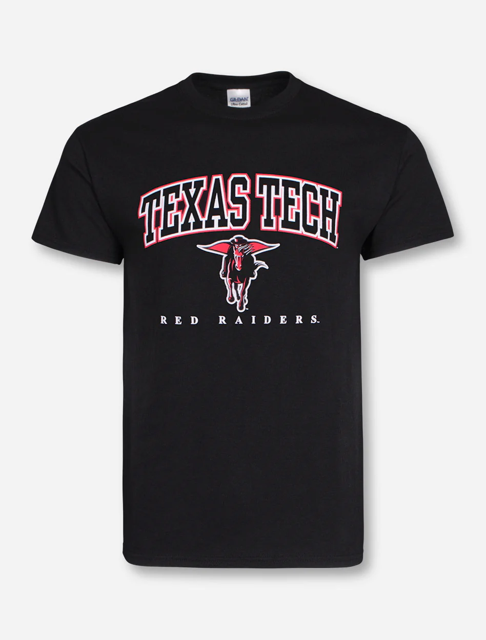 Texas Tech Classic Arch over Masked Rider T-Shirt - Image 5