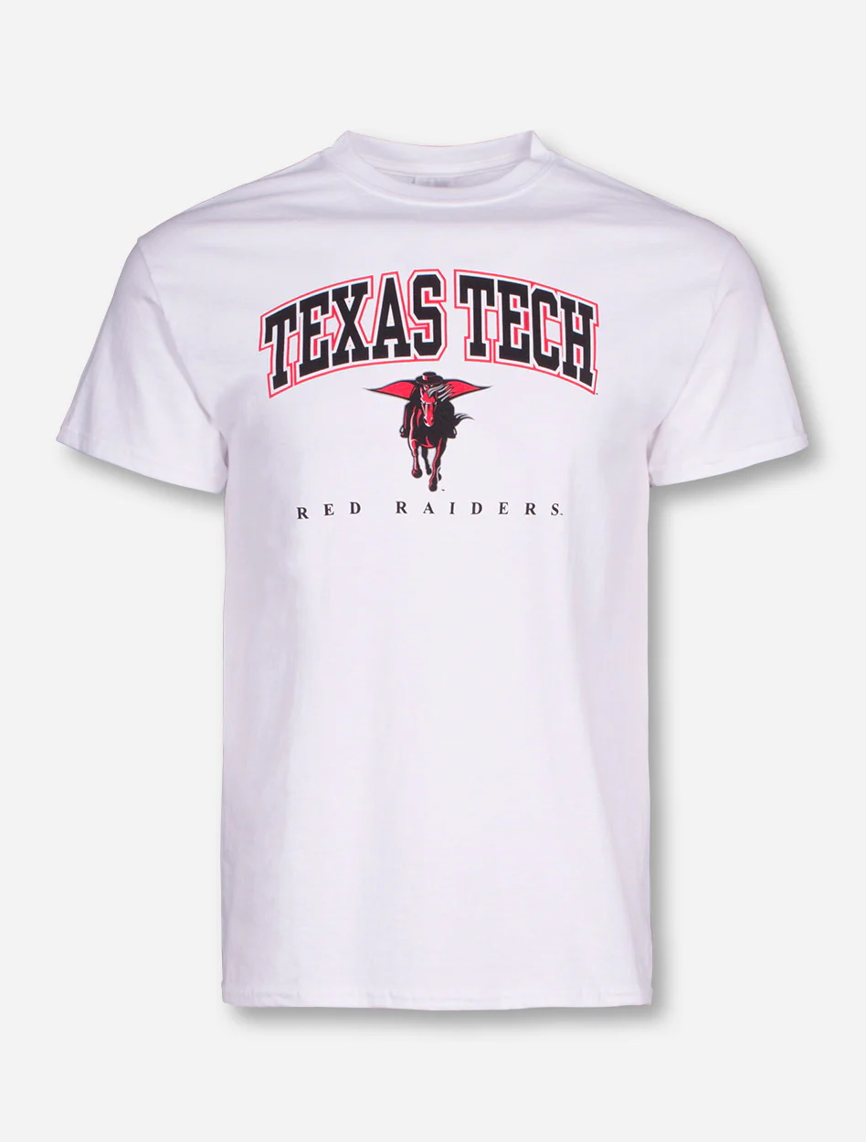 Texas Tech Classic Arch over Masked Rider T-Shirt - Image 7