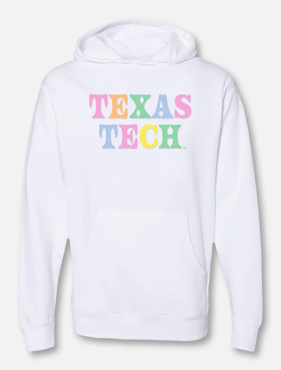 Texas Tech "Cotton Candy Puff" Hoodie Sweatshirt