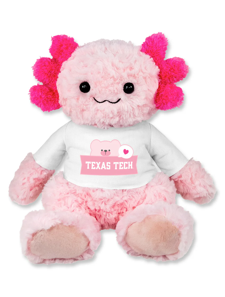 Texas Tech Cuddle Buddy Axolotl Plush Animal