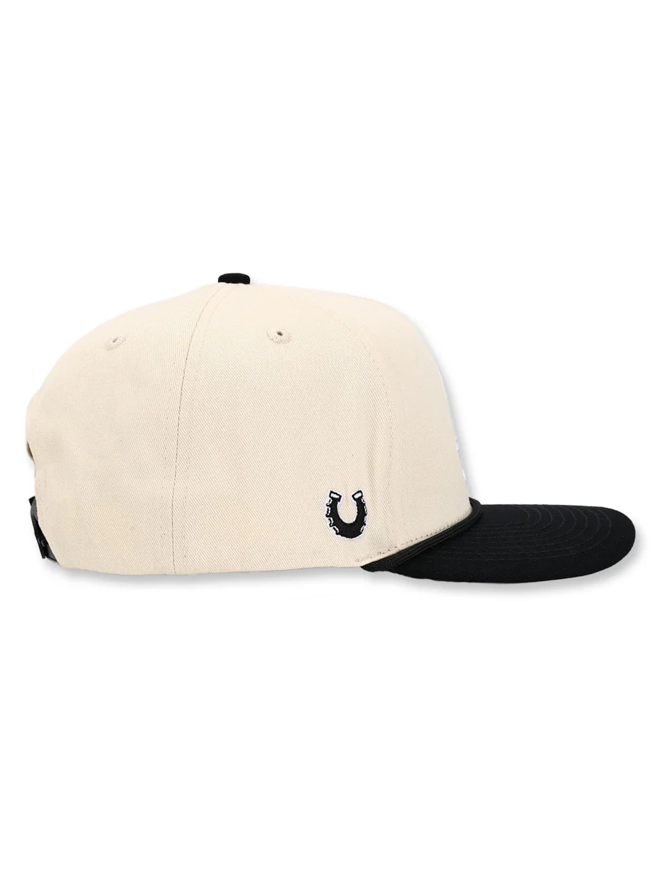 Texas Tech Dark Horse "100 Year Football" Rope Snapback Cap - Image 3