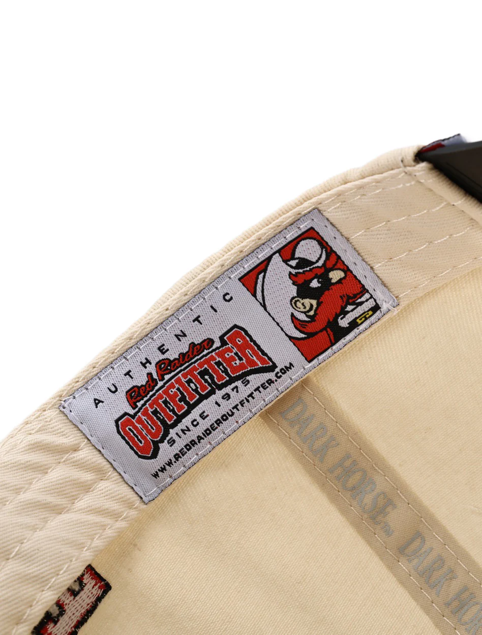 Texas Tech Dark Horse "100 Year Football" Rope Snapback Cap - Image 6