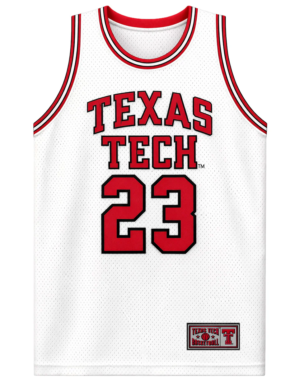 Texas Tech Dark Horse #23 Basketball Jersey - Image 2