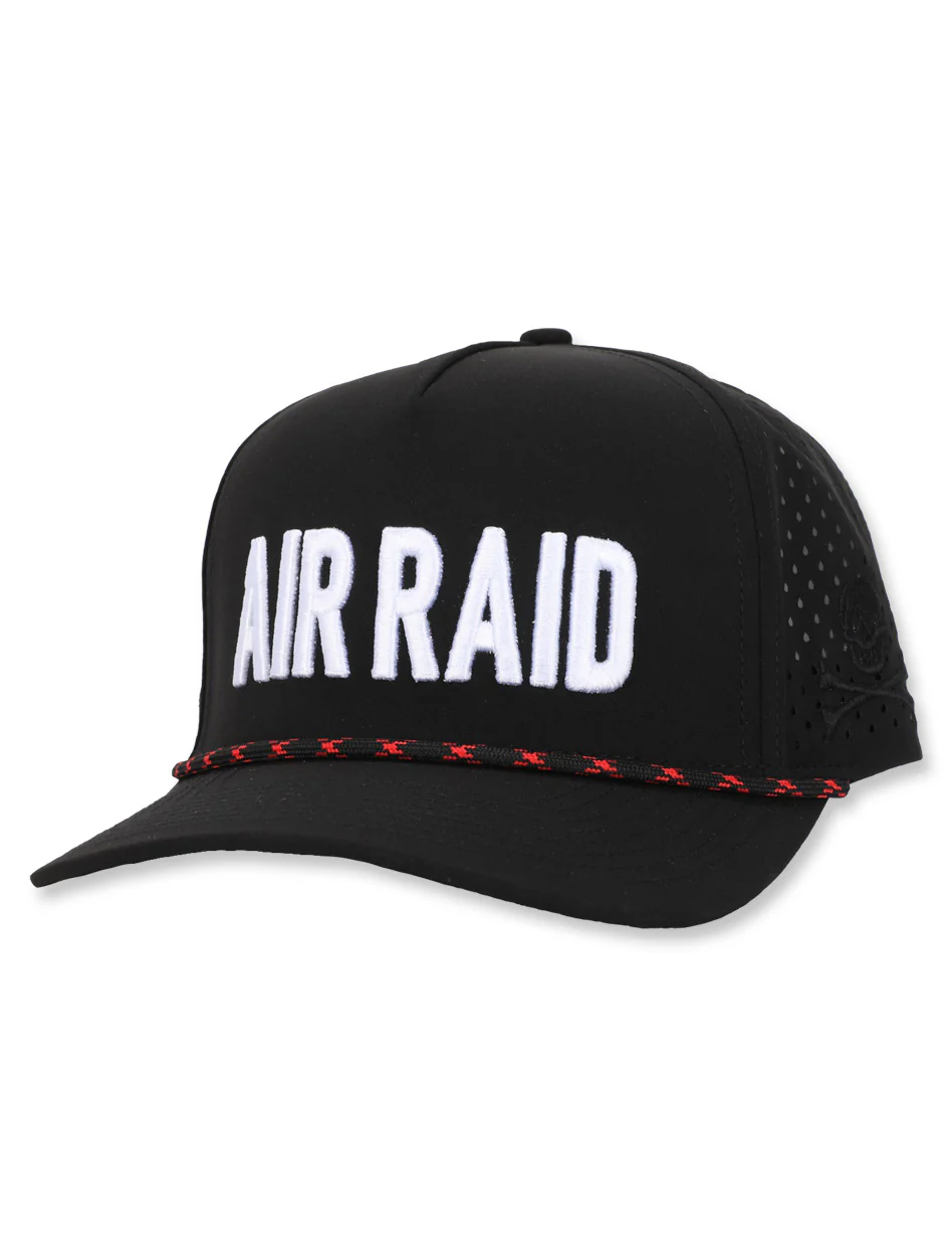 Texas Tech Dark Horse Leach Era "Air Raid" Black Sport SB Cap