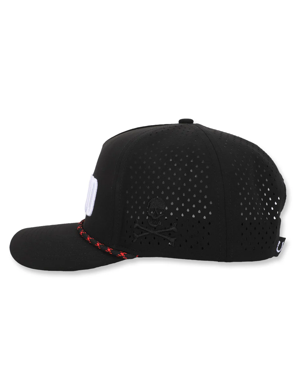 Texas Tech Dark Horse Leach Era "Air Raid" Black Sport SB Cap - Image 3