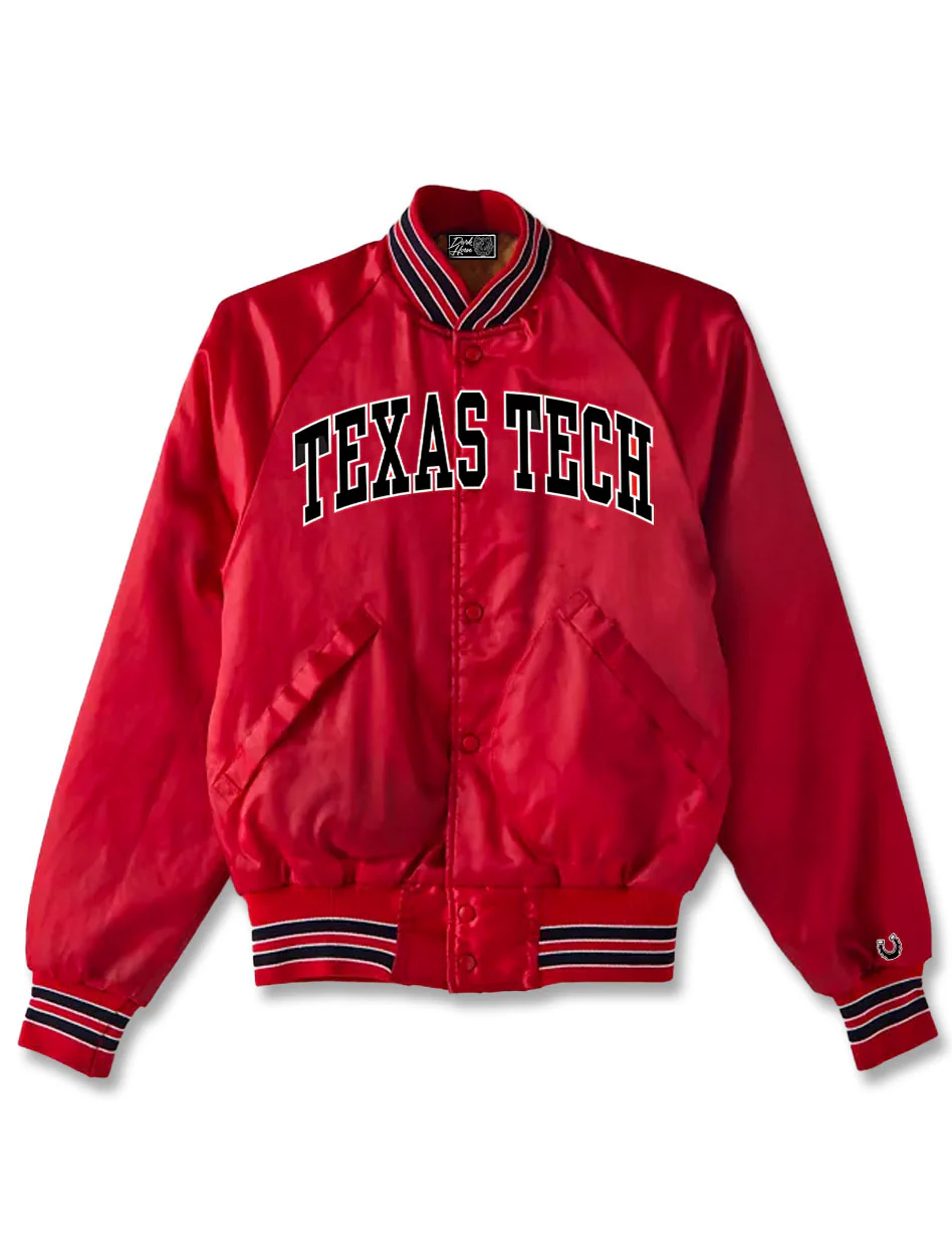 Texas Tech Dark Horse "Arch" Vintage Varsity Jacket - Image 3