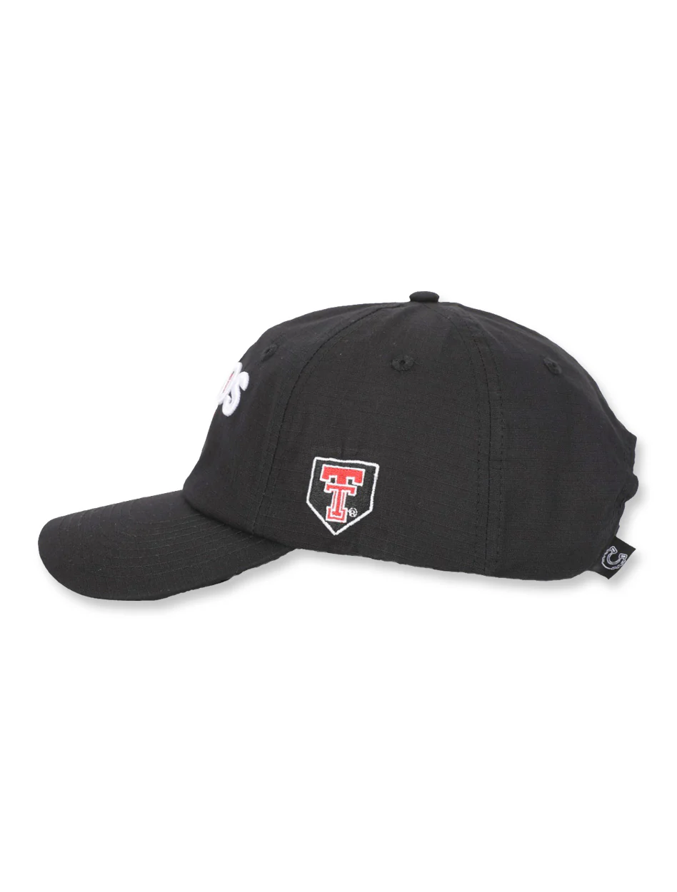 Texas Tech Dark Horse Baseball "Adios" Adjustable Ripstop Hat - Image 3