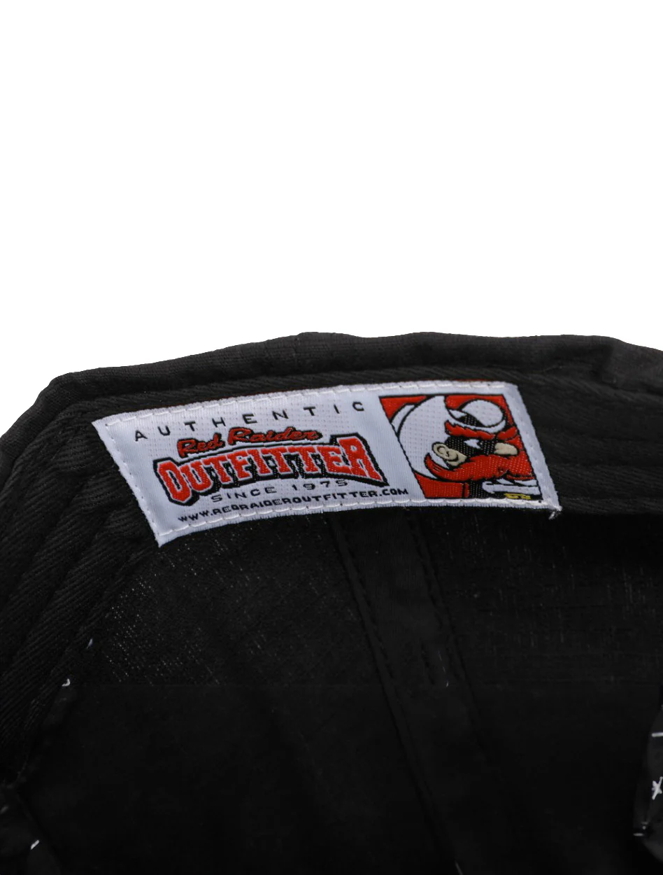 Texas Tech Dark Horse Baseball "Adios" Adjustable Ripstop Hat - Image 5