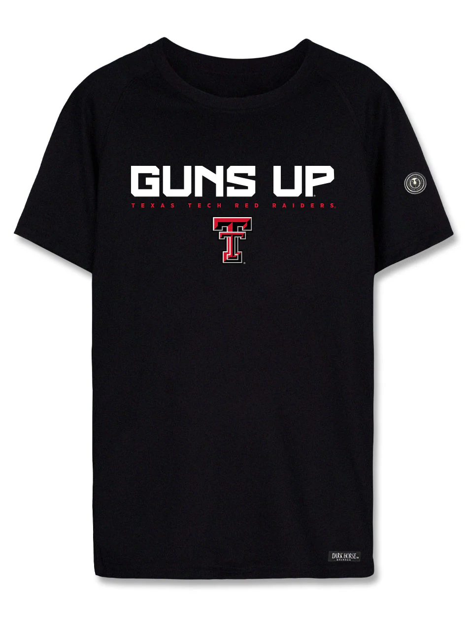 Texas Tech Dark Horse "Guns Up Rally Call" MotionFit Youth T-Shirt