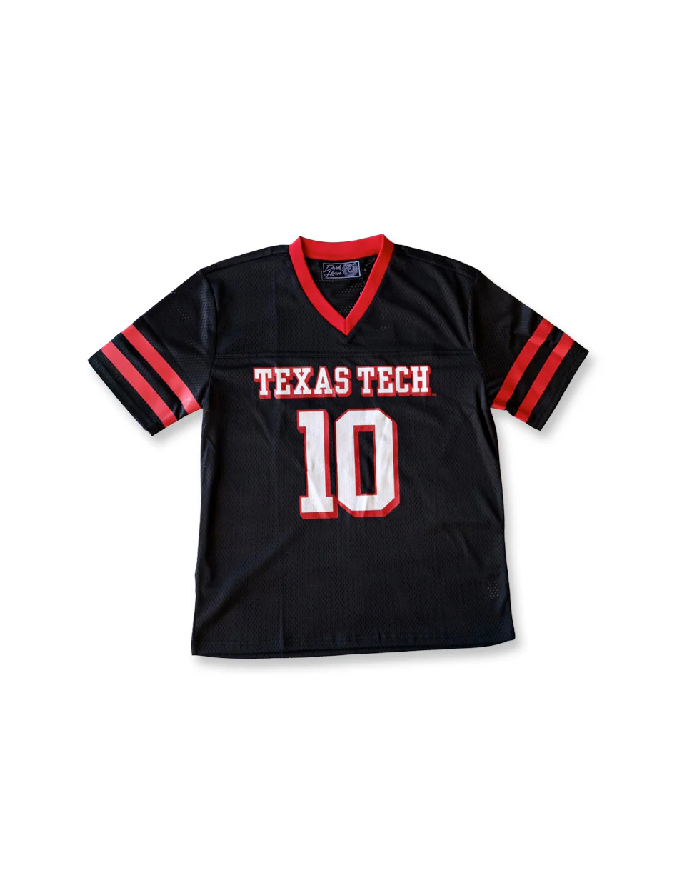 Texas Tech Dark Horse  "Jacob Rodriguez 10" YOUTH Jersey - Image 2