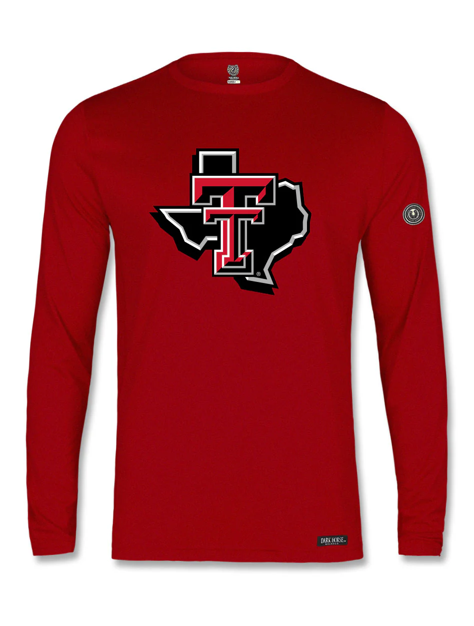 Texas Tech Dark Horse "Lone Star Pride" MotionFit Long Sleeve T-Shirt