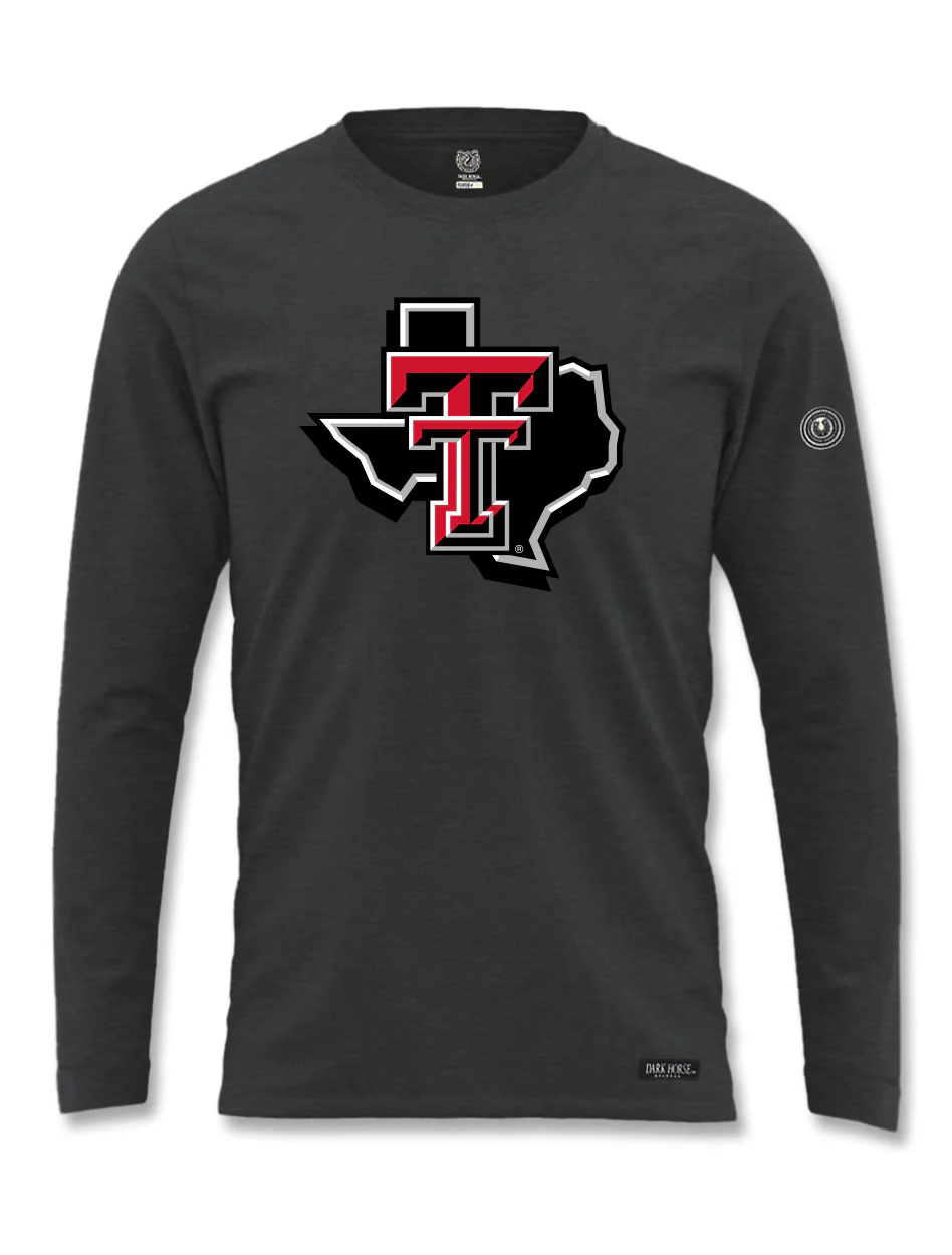Texas Tech Dark Horse "Lone Star Pride" MotionFit Long Sleeve T-Shirt - Image 2