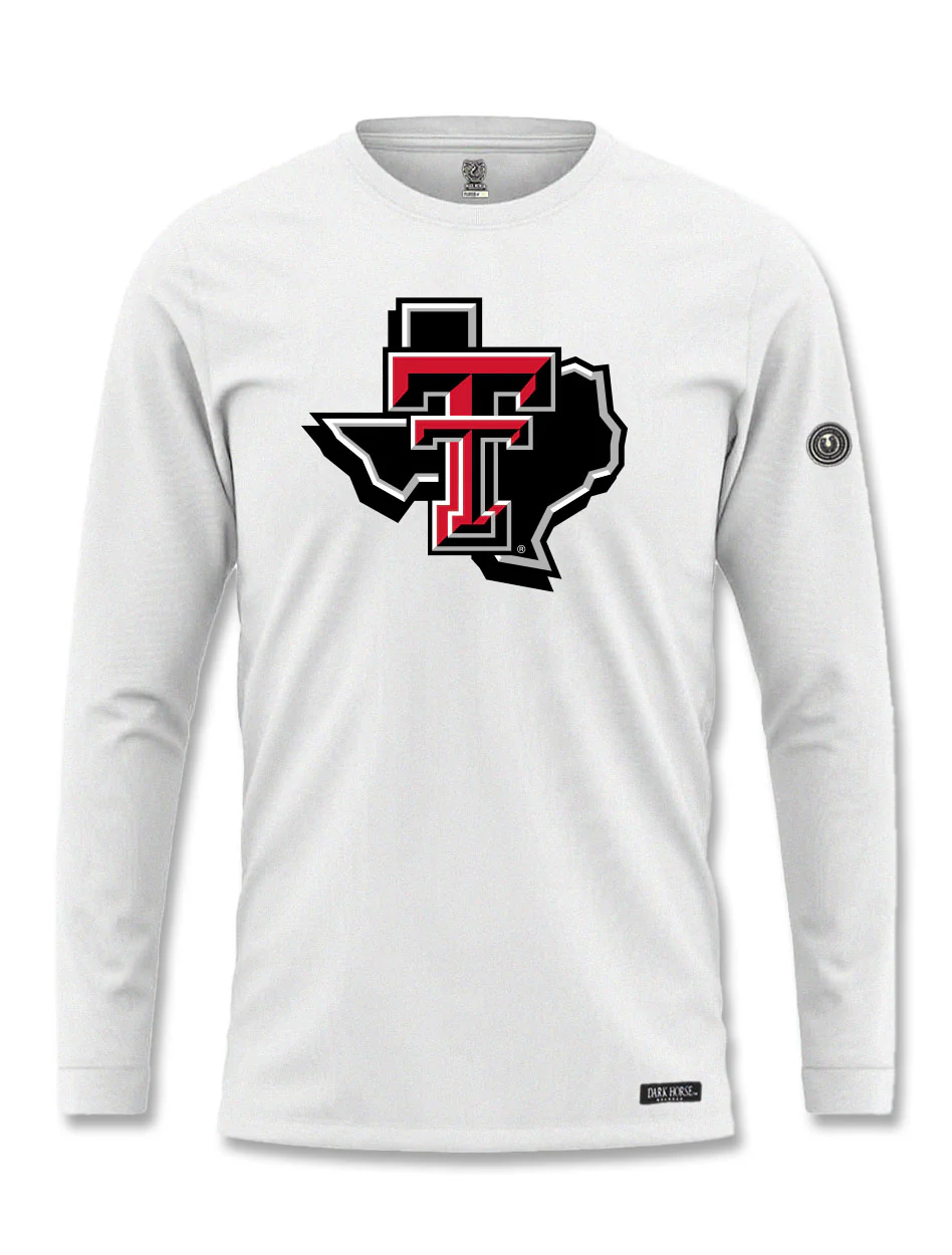 Texas Tech Dark Horse "Lone Star Pride" MotionFit Long Sleeve T-Shirt - Image 3