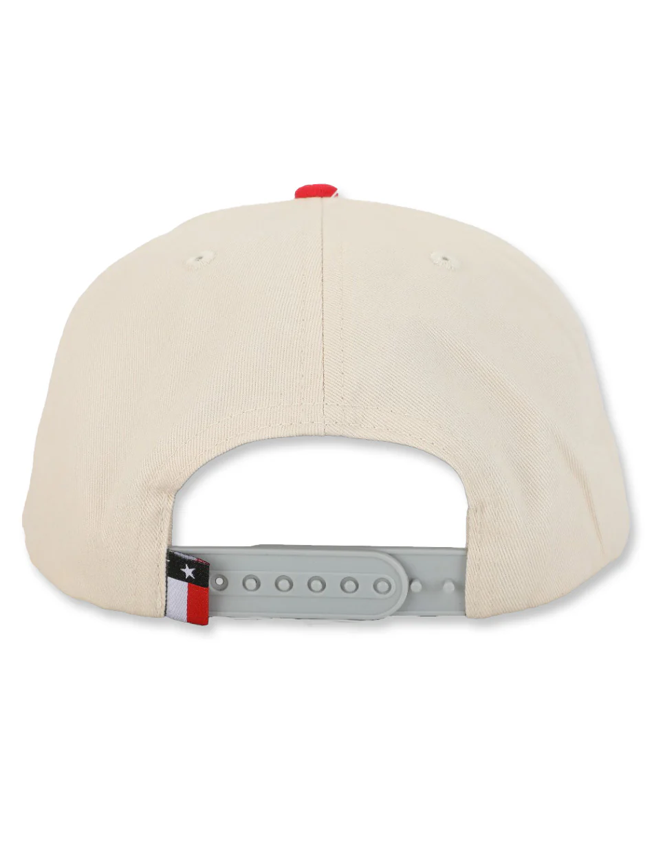 Texas Tech Dark Horse "Long Live the Matadors" Ivory Snapback Cap - Image 4