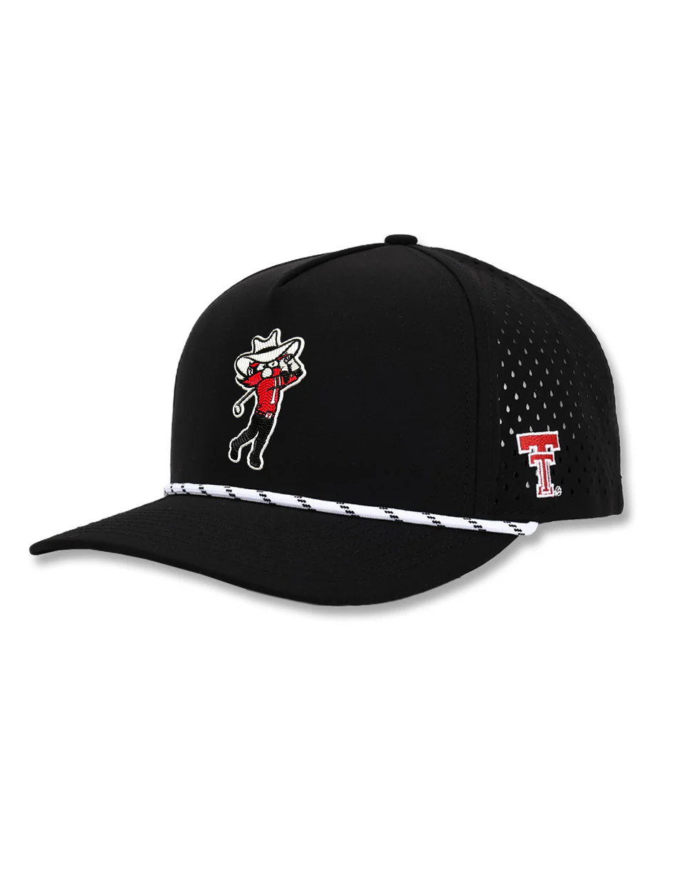 Texas Tech Dark Horse "Mascot Golf" Snapback Cap
