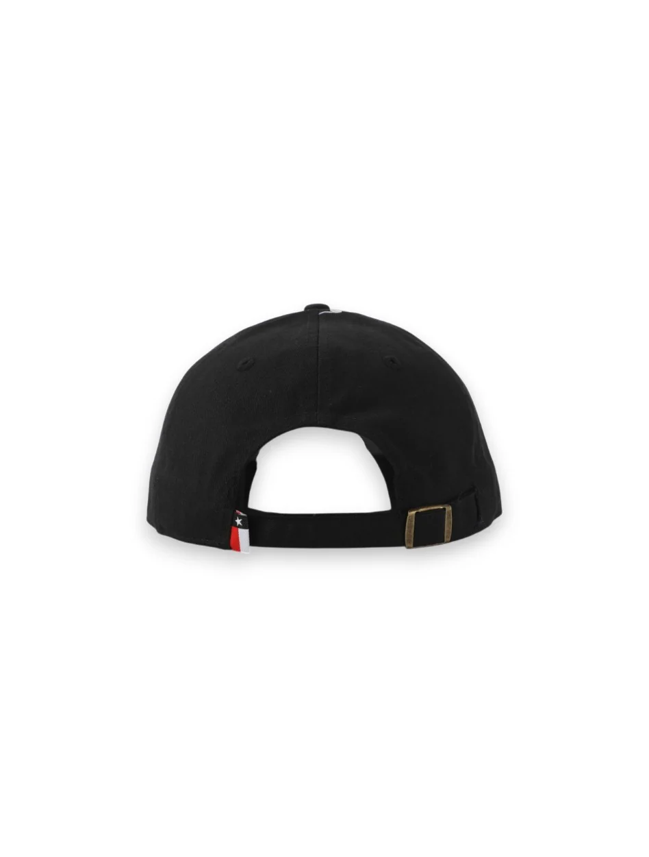 Texas Tech Dark Horse "Mini Word Mark" Black Adjustable Cap - Image 3