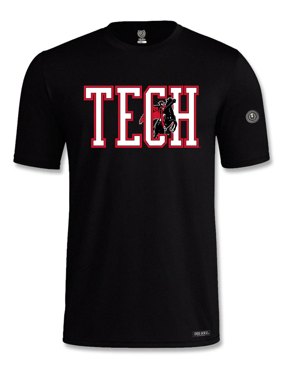 Texas Tech Dark Horse "Vintage Masked Rider" MotionFit T-Shirt