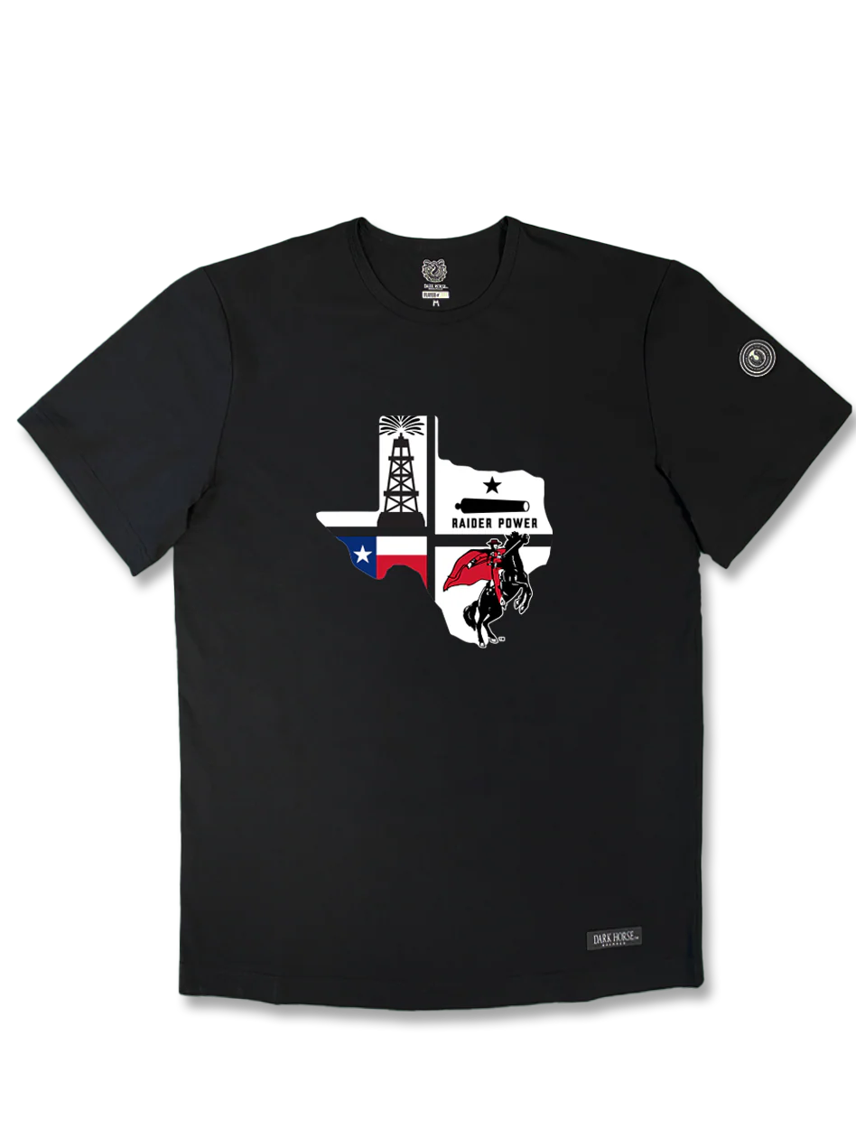 Texas Tech Dark Horse "Raider Power Struck Oil" MotionFit T-Shirt