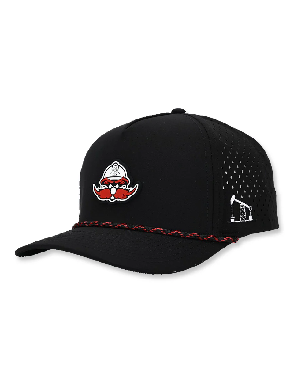 Texas Tech Dark Horse "Roughneck Raider" PVC Sport Snapback Cap