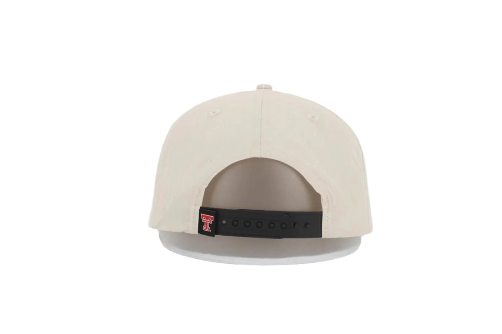 Texas Tech Dark Horse RP "Throwback Jack" PVC Khaki Sport Snapback Cap - Image 3