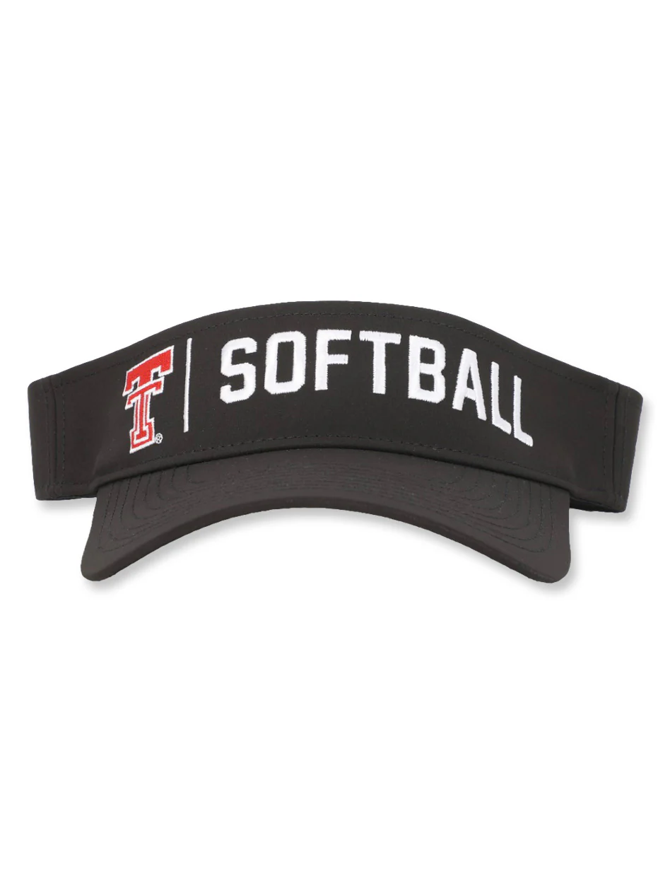 Texas Tech Dark Horse Softball Visor - Image 4
