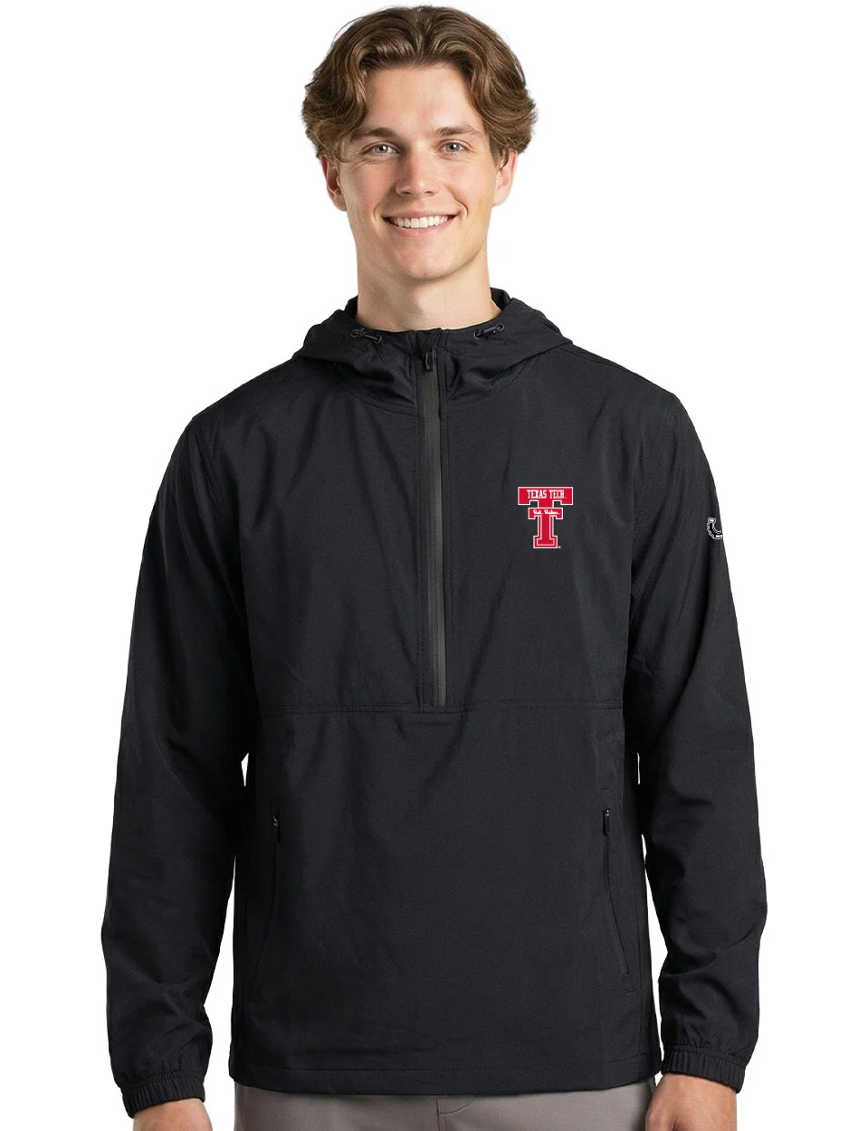 Texas Tech Dark Horse "Storm" Anorak Pullover Jacket