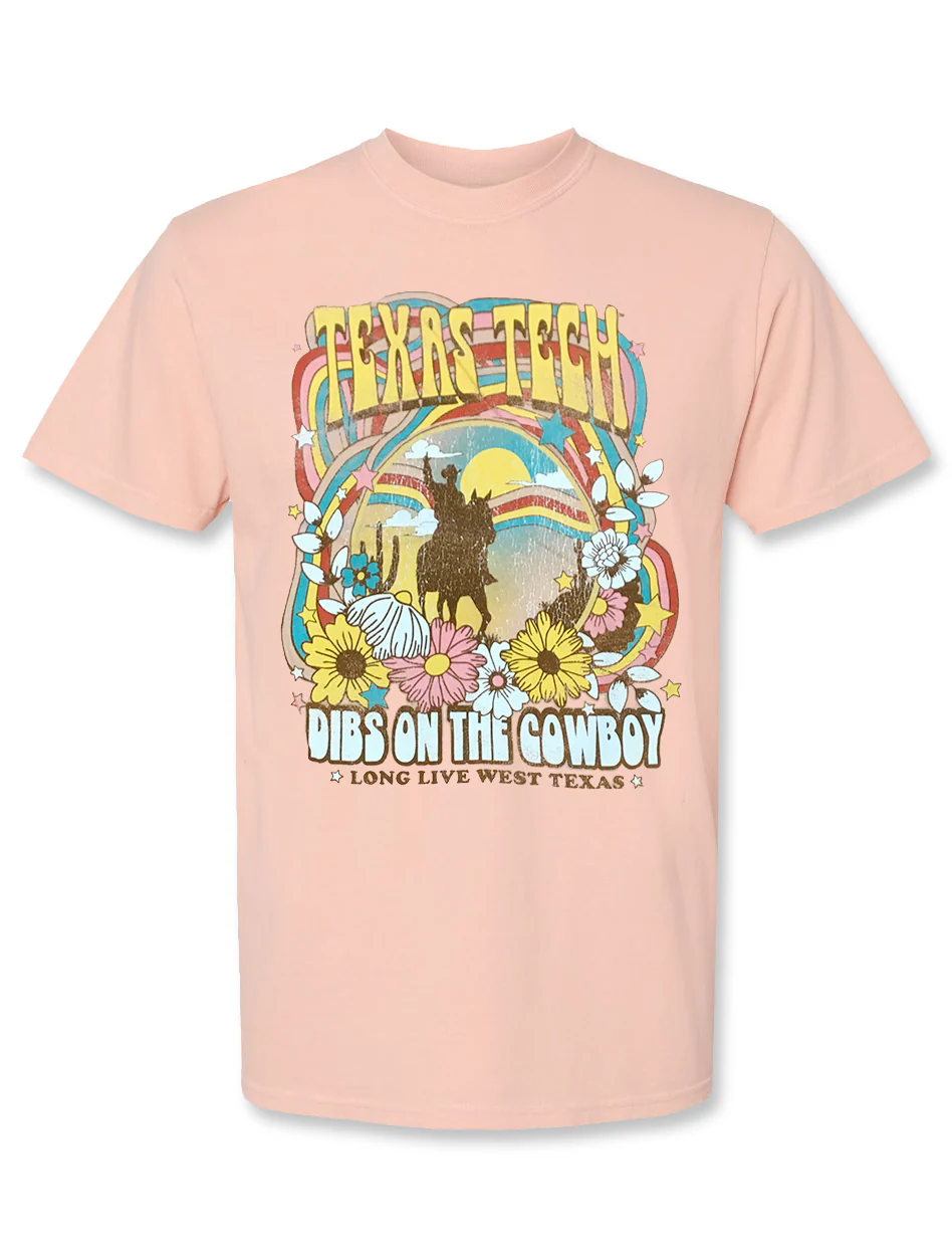 Texas Tech "Dibs on the Cowboy" T-Shirt