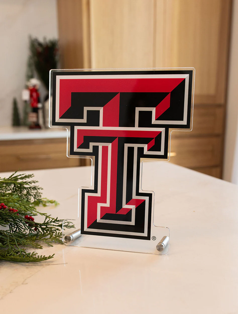 Texas Tech Double T 11" Acrylic Standee