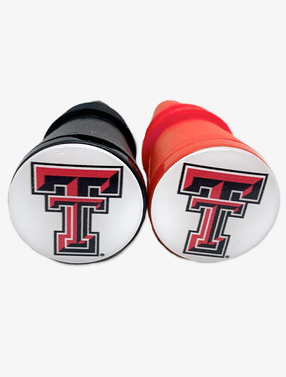 Texas Tech Double T 2 Pack Wine Bottle Stopper - Image 2