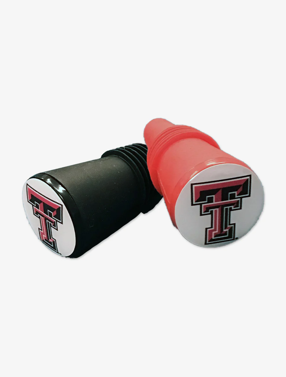Texas Tech Double T 2 Pack Wine Bottle Stopper - Image 3