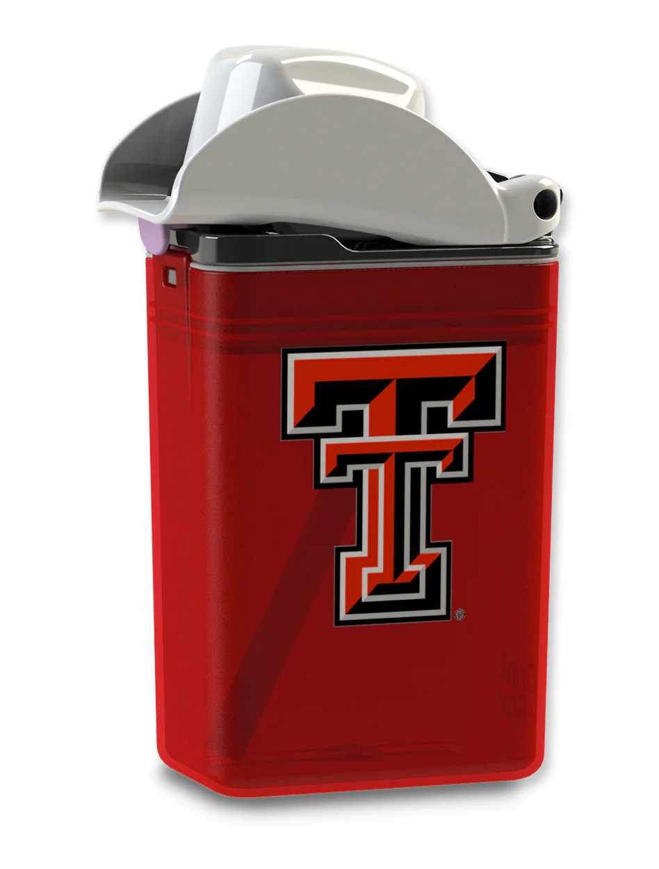 Texas Tech Double T 8 oz Reusable Eco-Friendly "Juice" Box