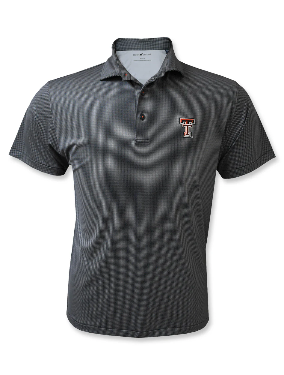 Texas Tech Double T "Arrow" Varsity Tailgate Men's Polo - Image 2