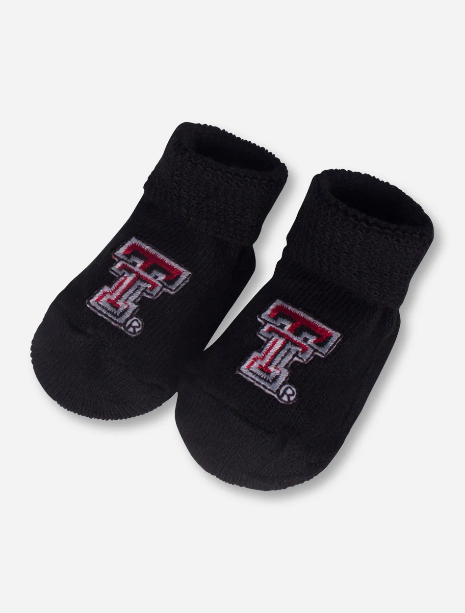 Texas Tech Double T Black INFANT Booties