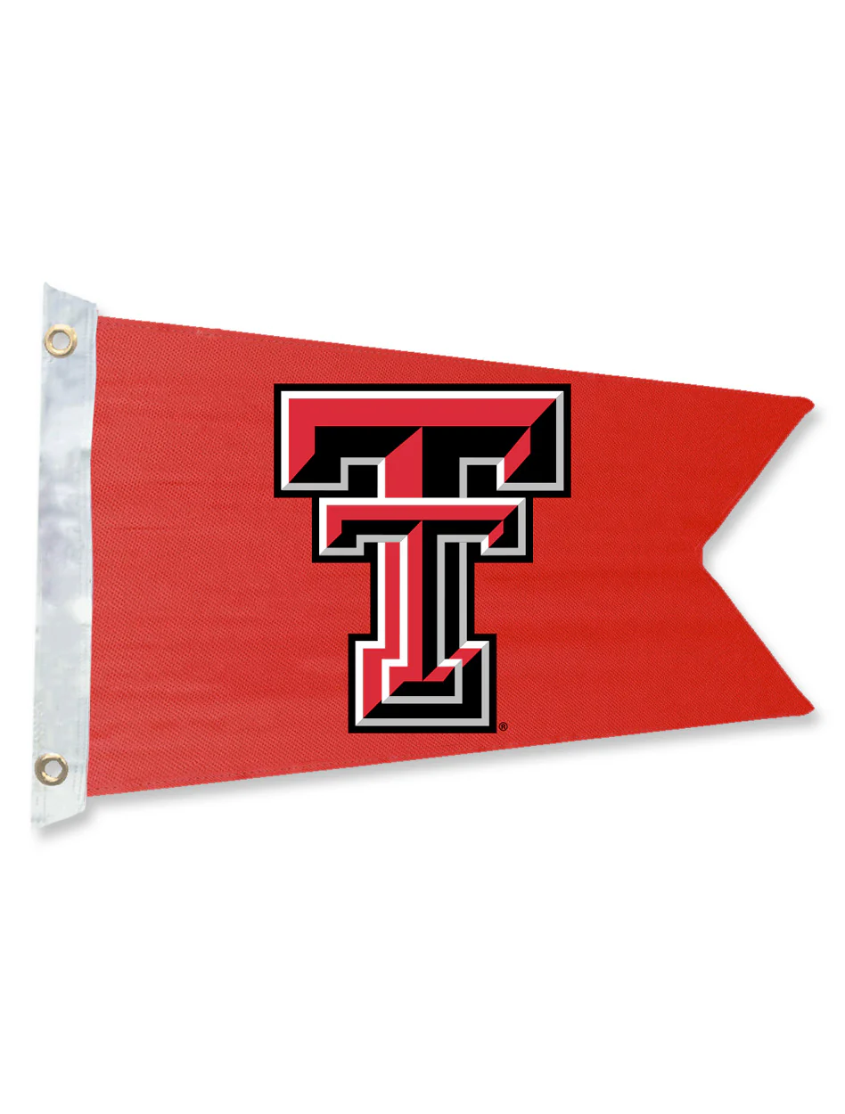 Texas Tech Double T Boat Flag