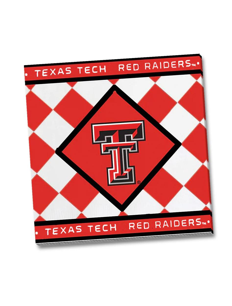 Texas Tech Double T "Checkered" 20 pc. Napkins