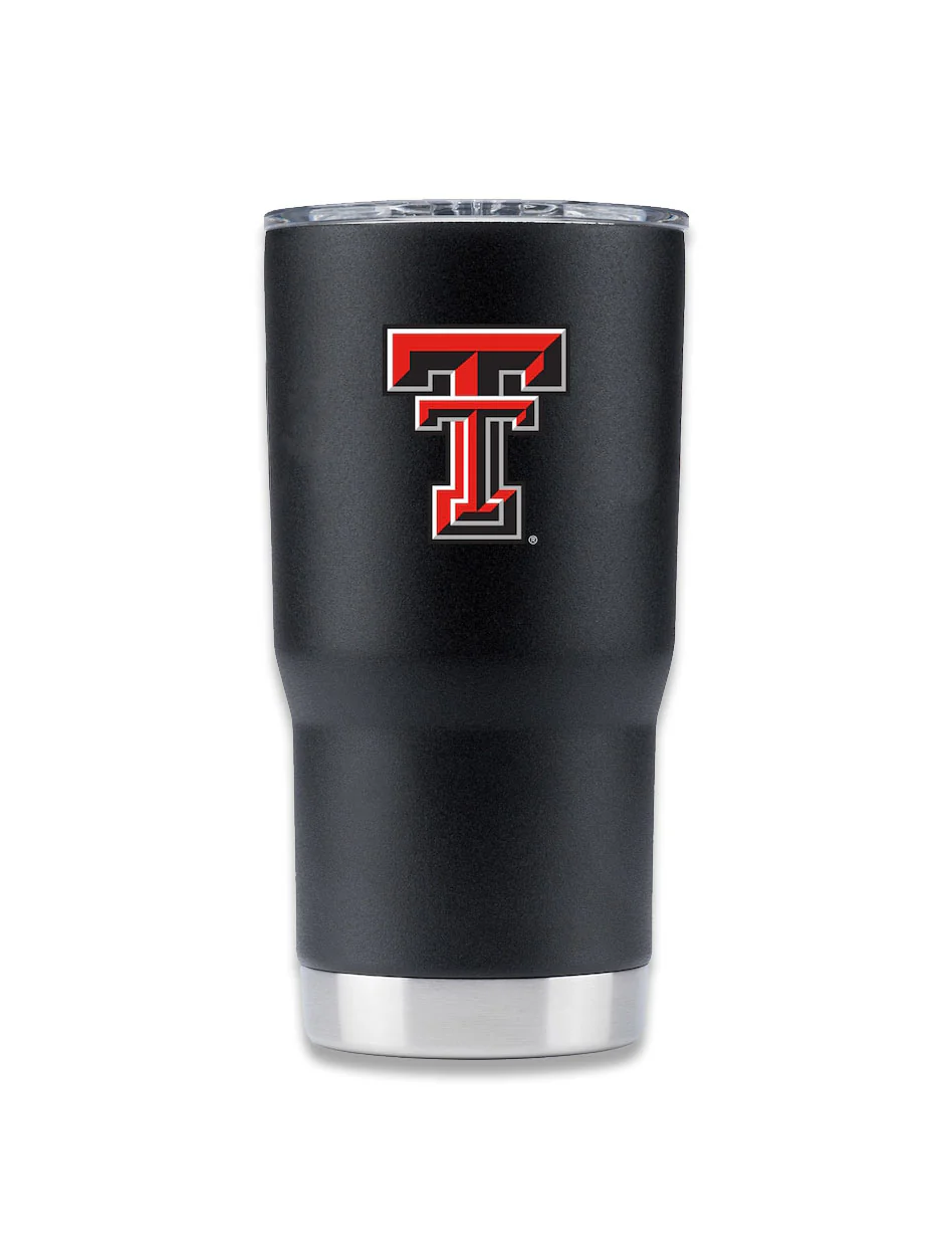 Texas Tech "Double T" Double Walled 20 oz Travel Tumbler