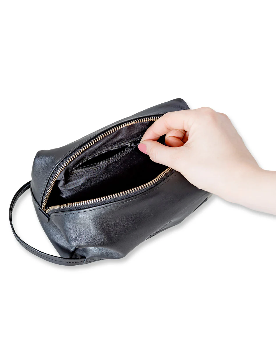 Texas Tech Double T Embossed Toiletry Kit - Image 3